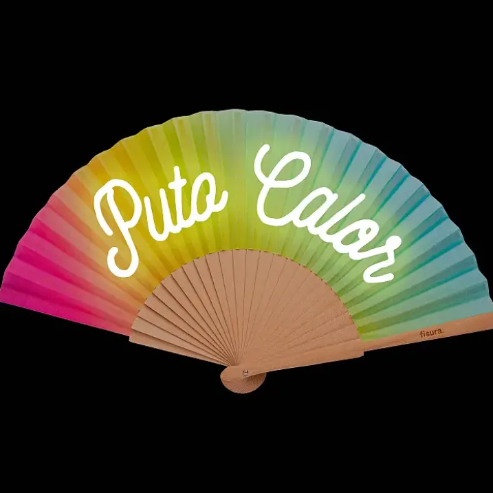 Abanico para haters del calor que brilla en la oscuridad