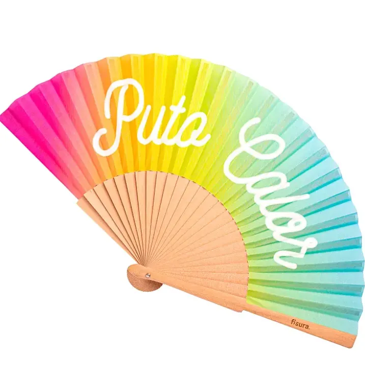 Abanico para haters del calor que brilla en la oscuridad