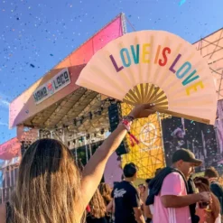 Abanico XXL Love is love