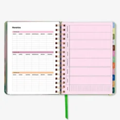 Agenda escolar Bloom semana vista 2026-2027