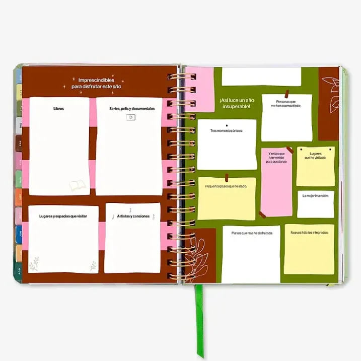 Agenda escolar Bloom semana vista 2026-2027