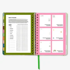 Agenda escolar Bloom semana vista 2026-2027
