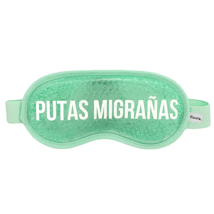 Antifaz de gel para las migrañas