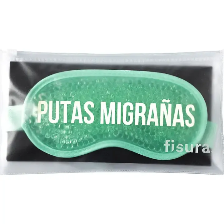 Antifaz de gel para las migrañas