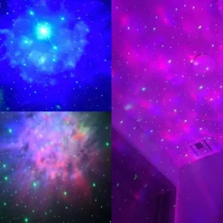 Astronauta proyector de estrellas