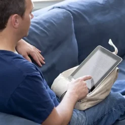 Atril-cojín para libros y tablets