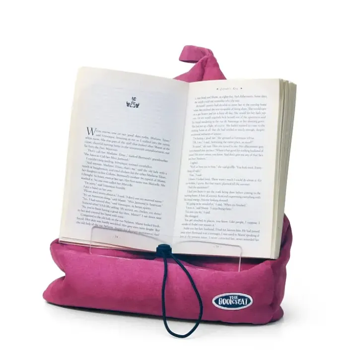 Atril-cojín para libros y tablets