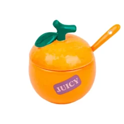 Azucarero original en forma de naranja