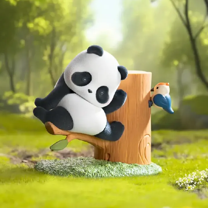 Blind box Panda roll: Fruit Tree Climbing