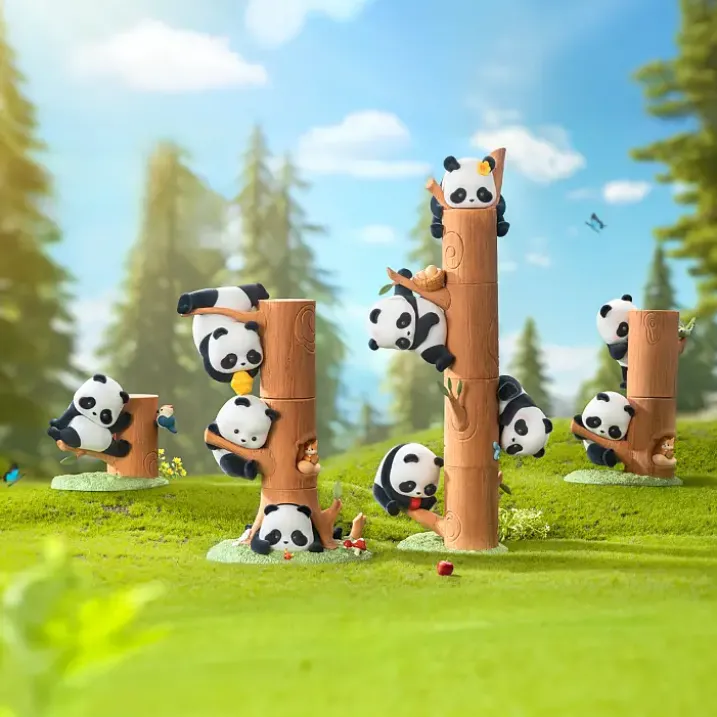 Blind box Panda roll: Fruit Tree Climbing