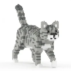 Bloques de construcción para crear un mini gato