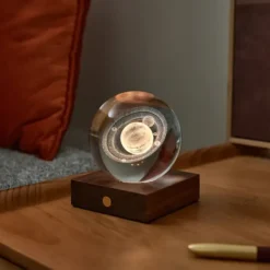 Bola de cristal con luz