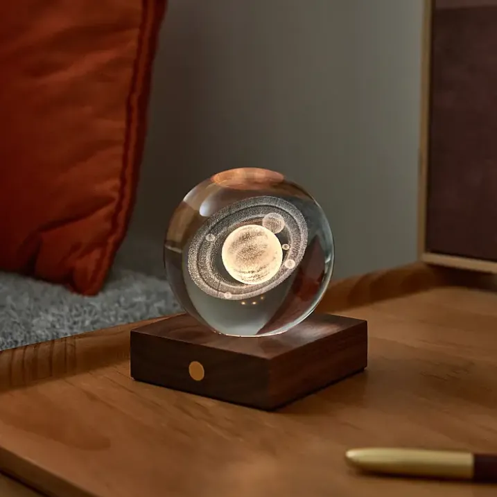 Bola de cristal con luz