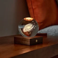 Bola de cristal con luz