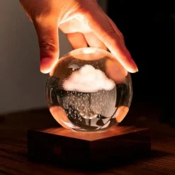 Bola de cristal con luz