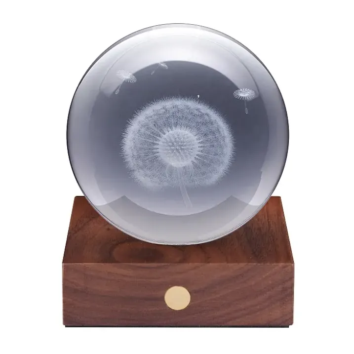 Bola de cristal con luz