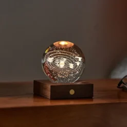 Bola de cristal con luz