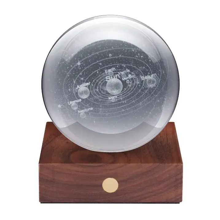 Bola de cristal con luz