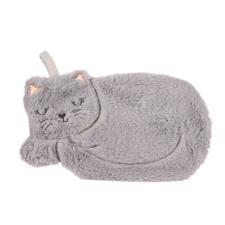 Bolsa de agua caliente en forma de gato