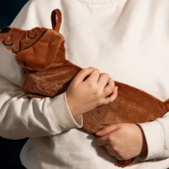 Bolsa de agua caliente en forma de perro
