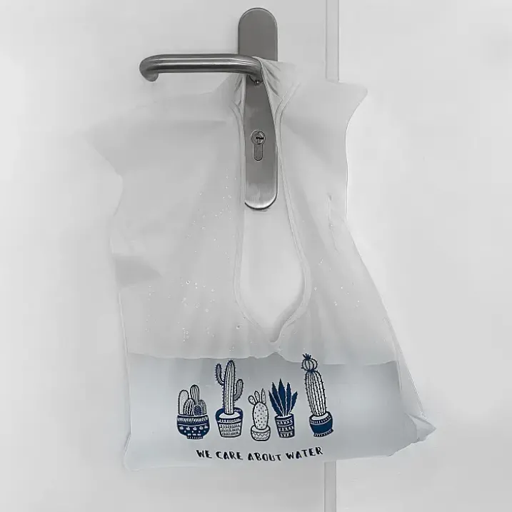 Bolsa para ahorrar agua en la ducha