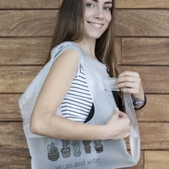 Bolsa para ahorrar agua en la ducha