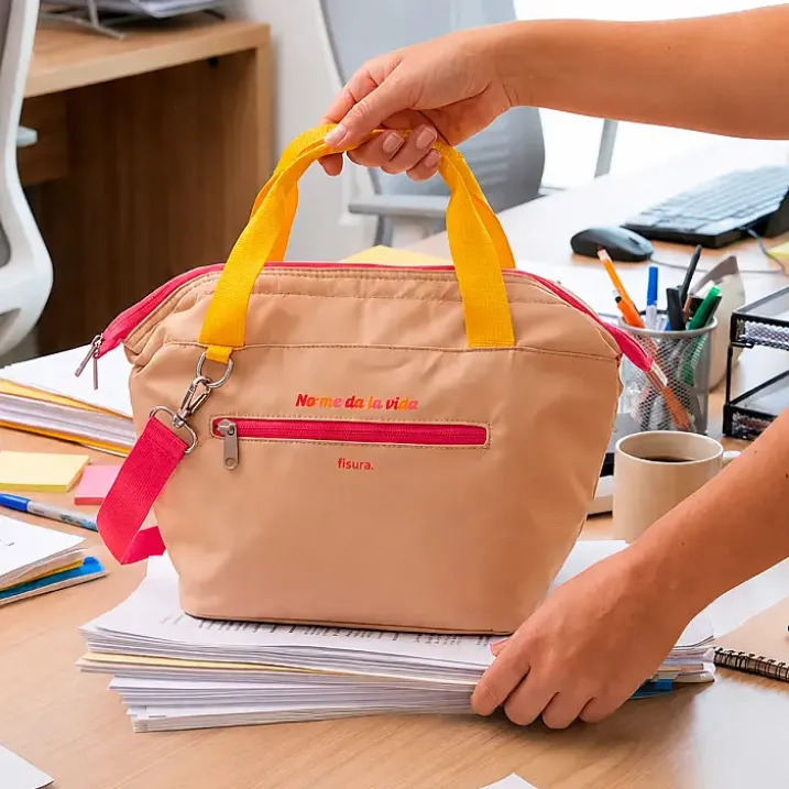 Bolsa térmica porta alimentos con diseño original