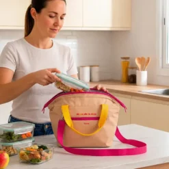 Bolsa térmica porta alimentos con diseño original
