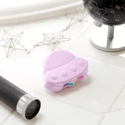 Bombas de baño arcoíris con formas
