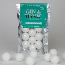 Bombas de baño con aroma a cerveza, whisky o gin tonic