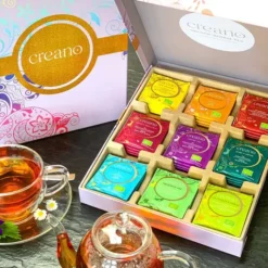 Caja de regalo con 45 bolsitas de té orgánico