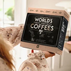 Caja de regalo con los 7 mejores cafés del mundo