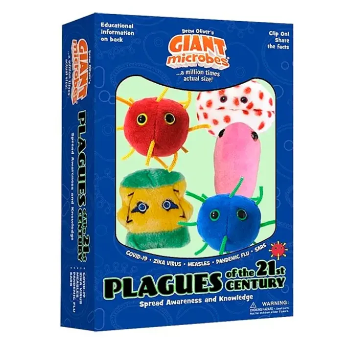 Caja peluches originales plagas del siglo XXI