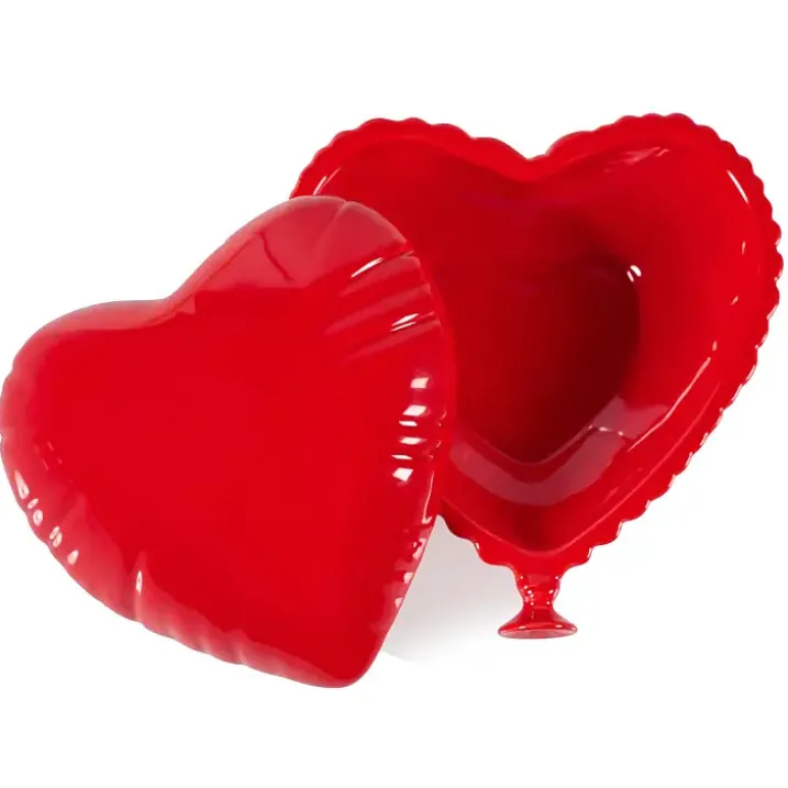 Cajita en forma de globo corazón