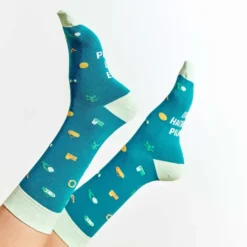 Calcetines con mensaje: Si puedes leer esto, estoy haciendo pilates