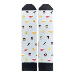 Calcetines con mensaje: Si puedes leer esto tráeme sushi