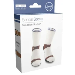 Calcetines divertidos sandalias de guiri