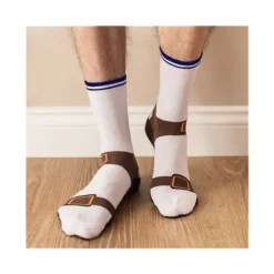 Calcetines divertidos sandalias de guiri