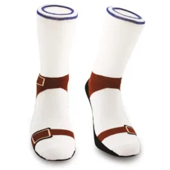 Calcetines divertidos sandalias de guiri