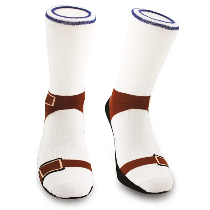 Calcetines divertidos sandalias de guiri