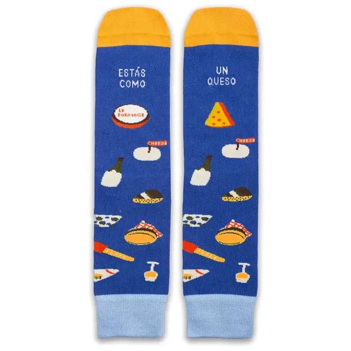Calcetines originales Estás como un queso