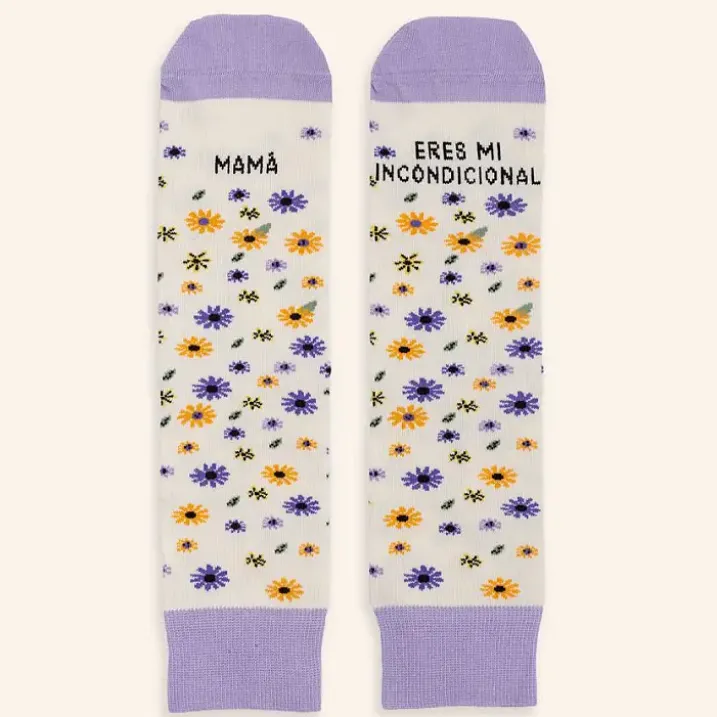Calcetines originales Mamá eres mi incondicional