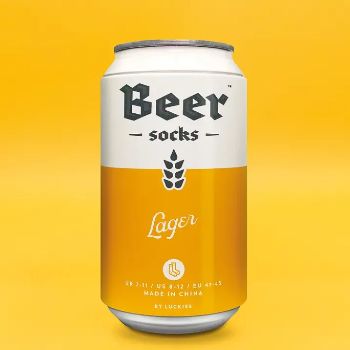 Calcetines para fans de la cerveza