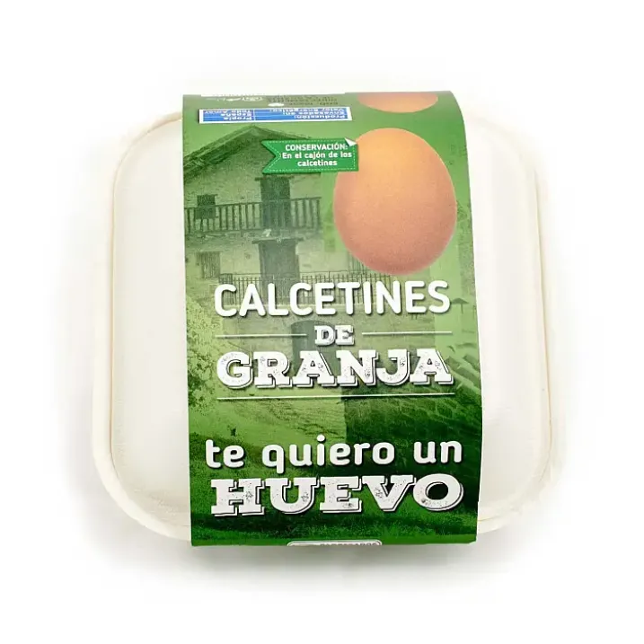 Calcetines Te quiero un huevo