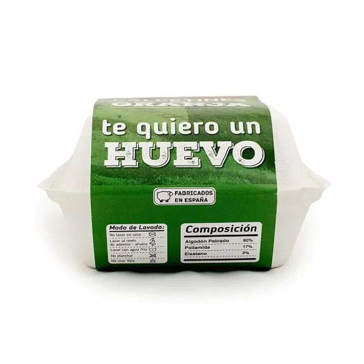 Calcetines Te quiero un huevo