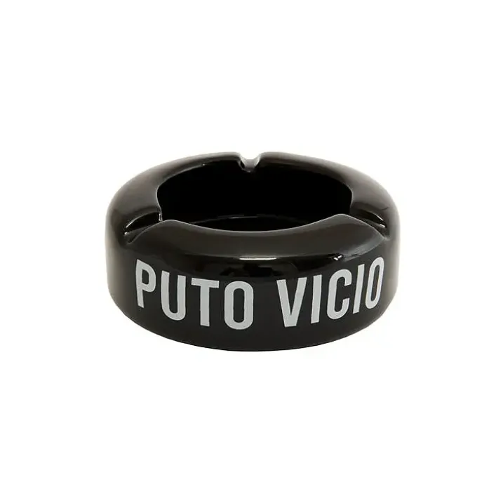 Cenicero con mensaje Puto vicio