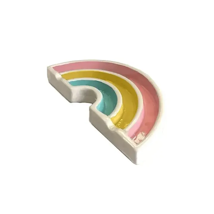 Cenicero original en forma de arcoiris