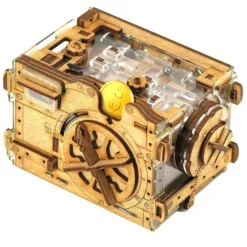 Cluebox: Caja fuerte con laberinto de canicas