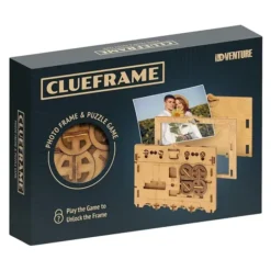 ClueFrame: Marco de fotos con rompecabezas