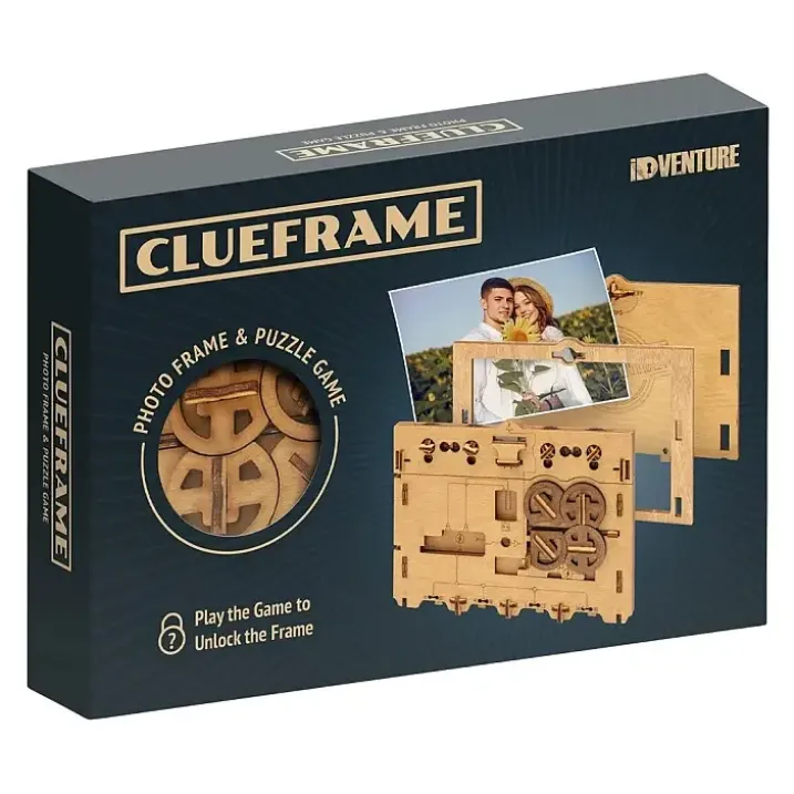ClueFrame: Marco de fotos con rompecabezas
